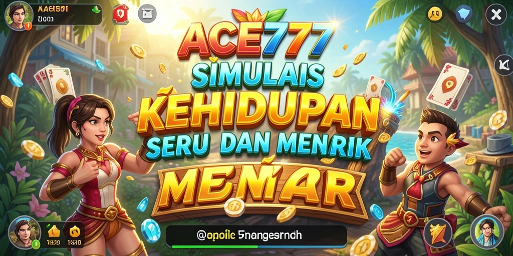 Tampilan gameplay ACE777 yang seru dan interaktif.