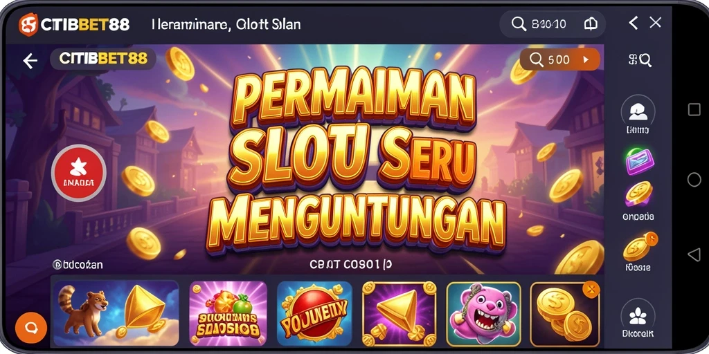 Tampilan gameplay Slot yang menarik dan mengasyikkan