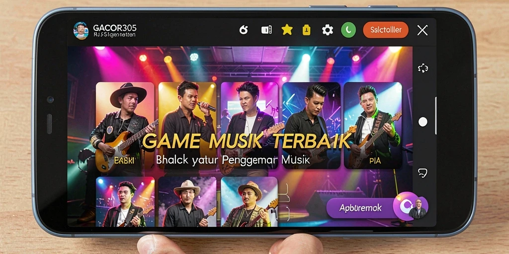 Tangkapan layar GACOR305 menampilkan aksi gameplay musik yang menarik.