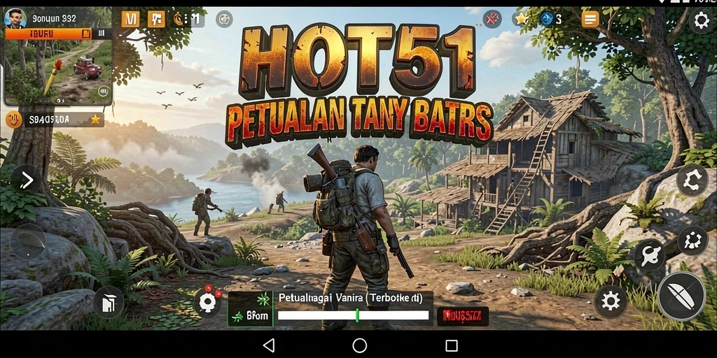 Tampilan gameplay HOT51 dalam dunia Open World yang menakjubkan.