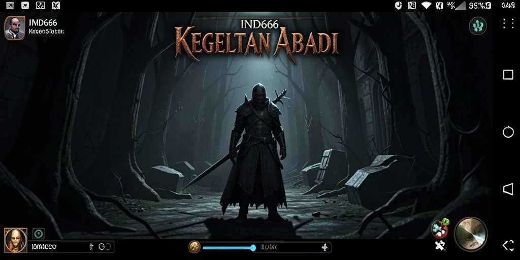 Gameplay menakutkan dalam IND666 dengan suasana Horror yang mendalam.