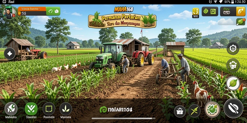 Tampilan gameplay MAHA168 yang menarik dan realistis.