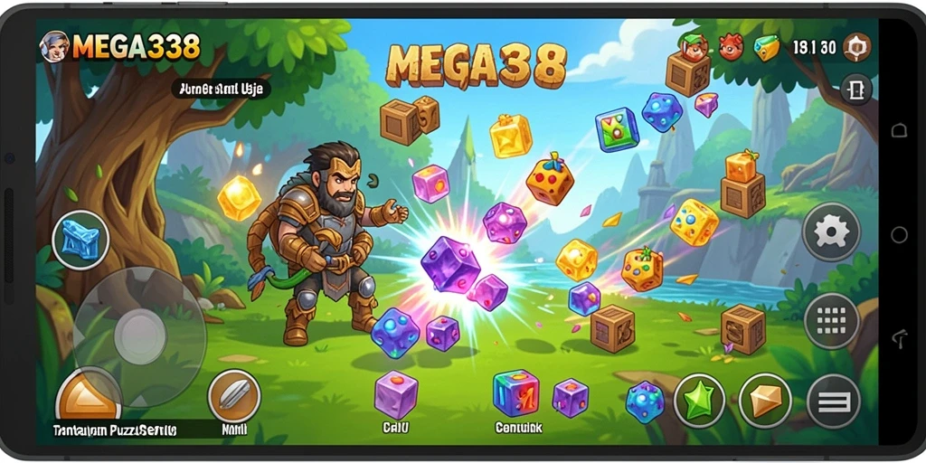 Tampilan gameplay menarik di MEGA338 dengan beragam teka-teki.