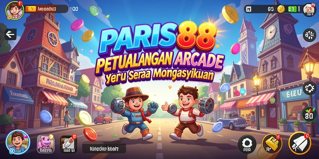 Tampilan gameplay seru dari PARIS88 yang menantang para pemain.
