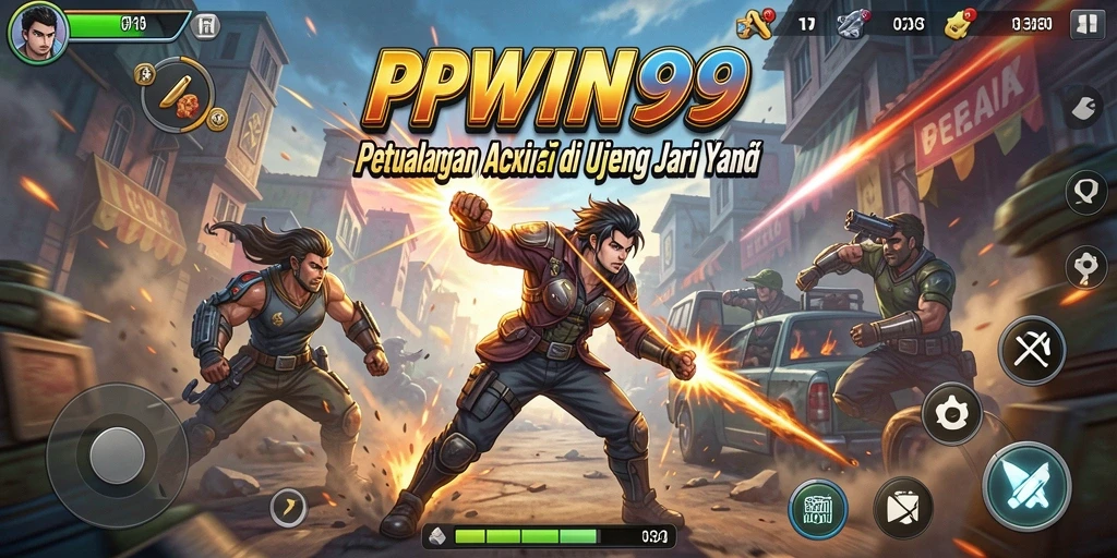 Tangkapan layar PPWIN99 menunjukkan aksi pertempuran mendebarkan.