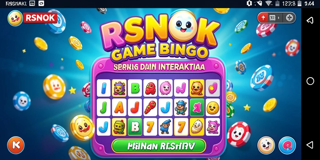 Tampilan gameplay Bingo RSNOK yang menarik dan interaktif.
