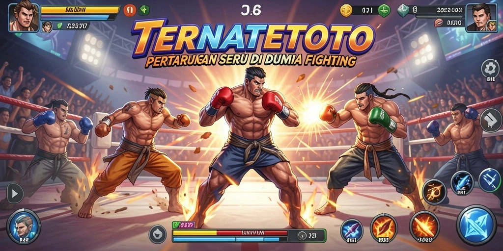 Tampilan menarik dari pertarungan dalam TERNATETOTO.