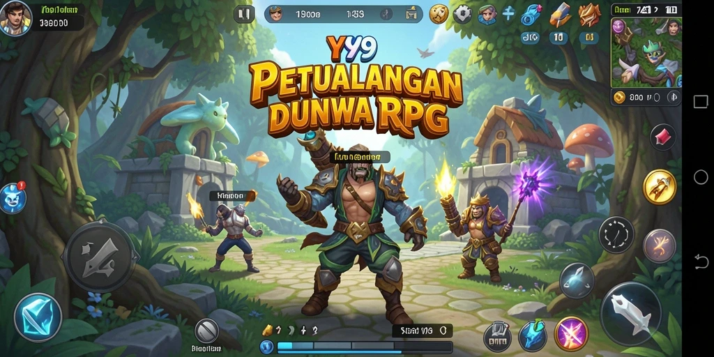 Screenshot gameplay menarik dari Y89 yang menampilkan aksi RPG dinamis.